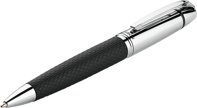 Brass Ballpoint Pen With Soft Textured Barrel - Pen (700x700)