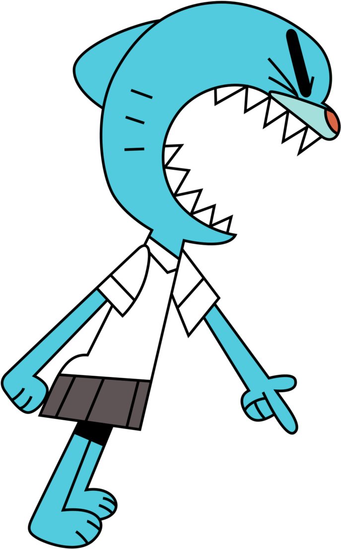Amazing World Of Gumball Nicole Angry (710x1124)