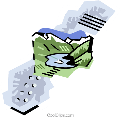 Geotechnical Style, Norway Royalty Free Vector Clip - Illustration (480x472)