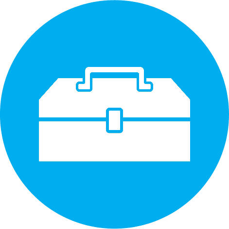 $25 Can Provide A Toolbox Of Hammers, Saws And Other - Diaper Icon (471x472)