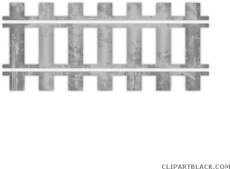 Train Tracks Transportation Free Black White Clipart - Railroad Tracks Clip Art (512x512)