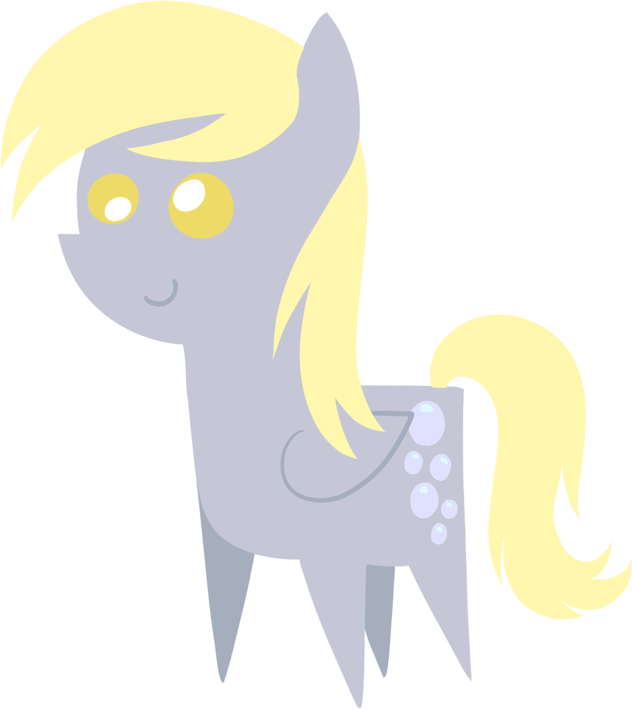 Diigii-doll, Chibi, Derpy Hooves, Female, Mare, Pegasus, - Cartoon (1700x1600)