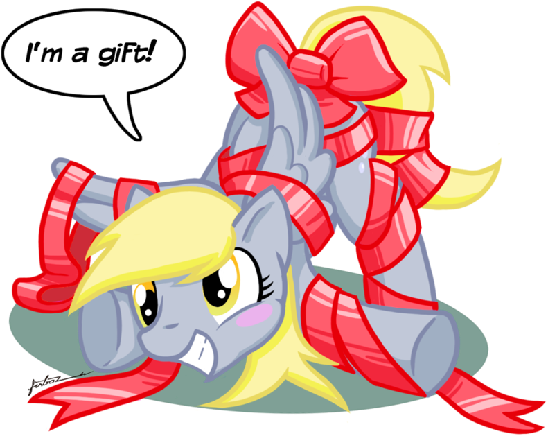 Derpy Hooves Xmas By Furboz - Pony Friendship Is Magic Christmas (900x720)