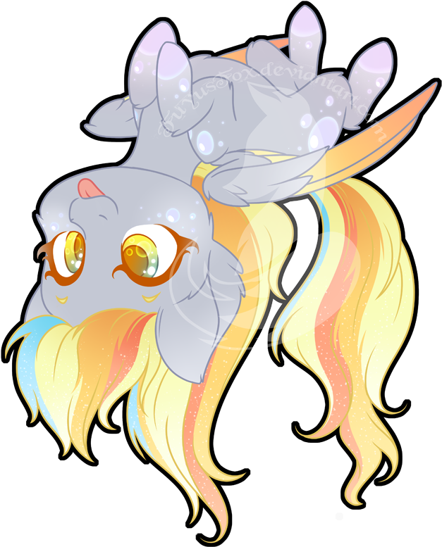 Rainbow Power Chibi Redux - Derpy Hooves (750x817)