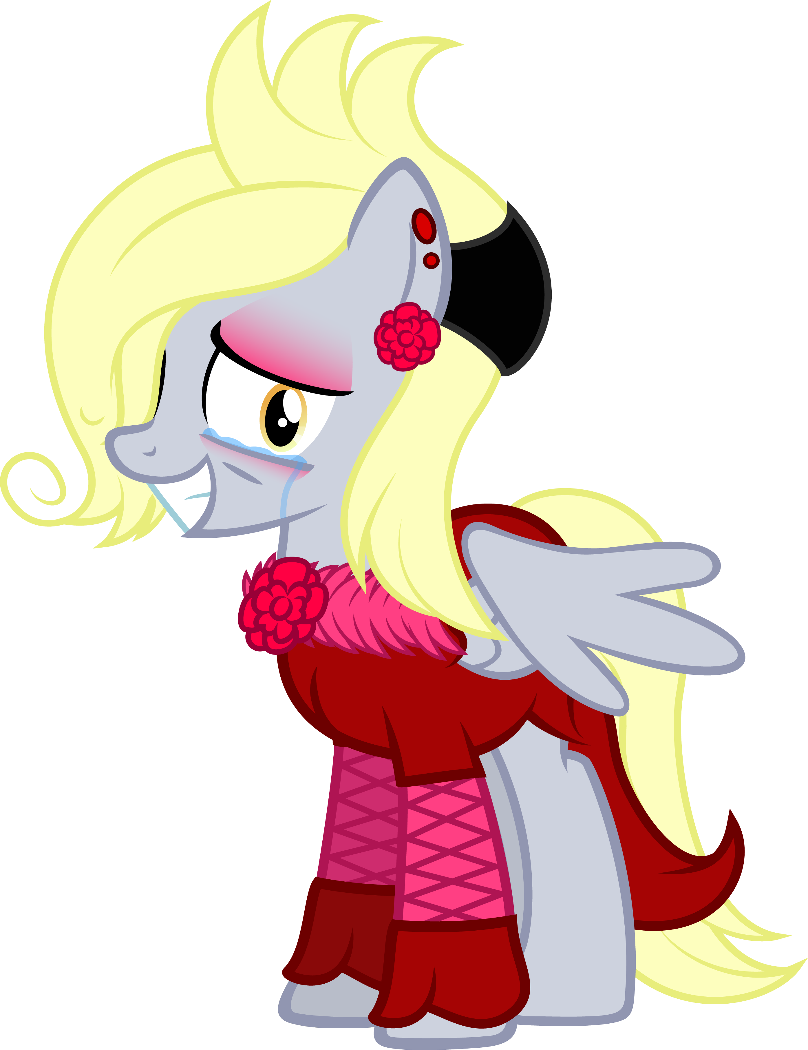 Likonan, Bedeviled-derpy, Clothes, Crying, Derpy Hooves, - Bedeviled Derpy (2790x3624)