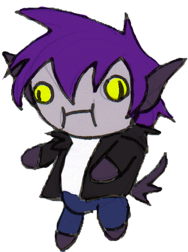 Lupus Derpy Chibi By The Arc Goddess - Cartoon (495x531)