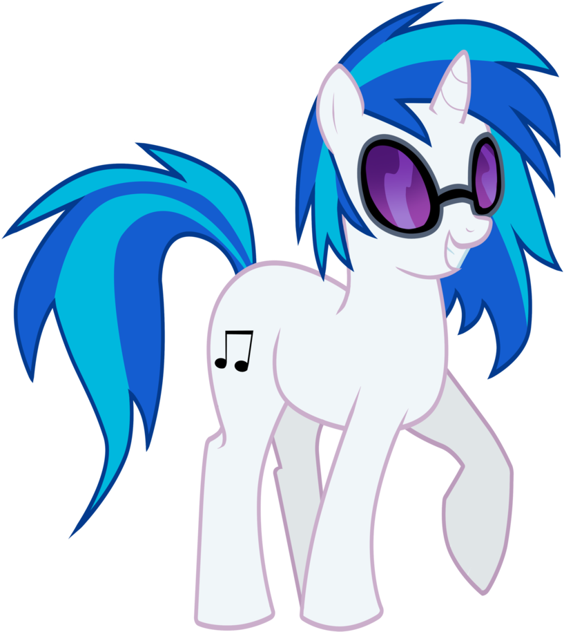 Vinyl Scratch Vectors (900x945)
