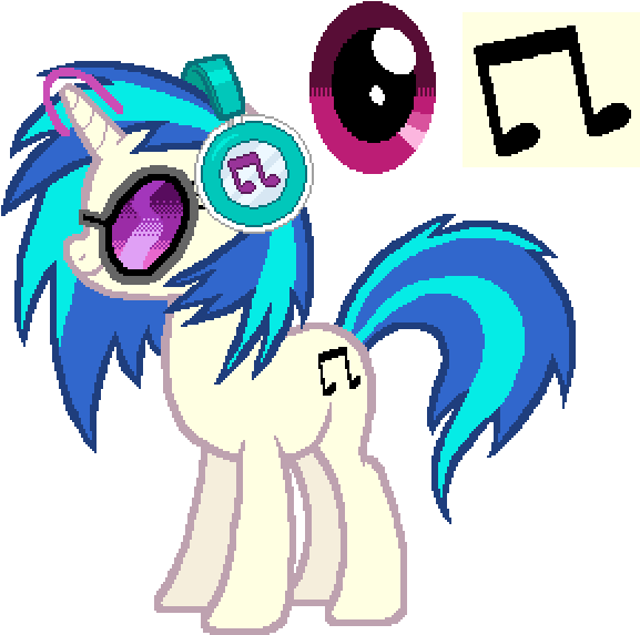Vinyl Scratch / Dj Pon-3 - Pony (600x600)