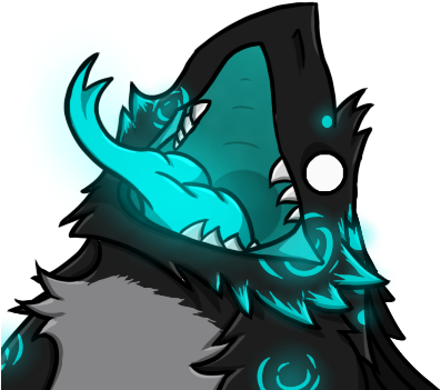Root « Older Glowy Derpy Sergal Face - Illustration (400x400)