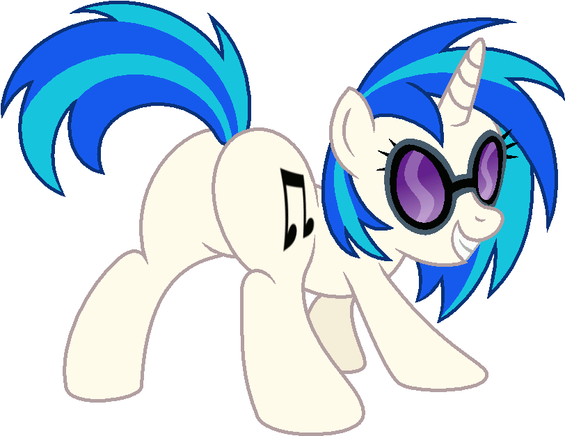 Shake It, Vinyl By Aleximusprime - Mlp Vinyl Scratch Ass (1000x750)