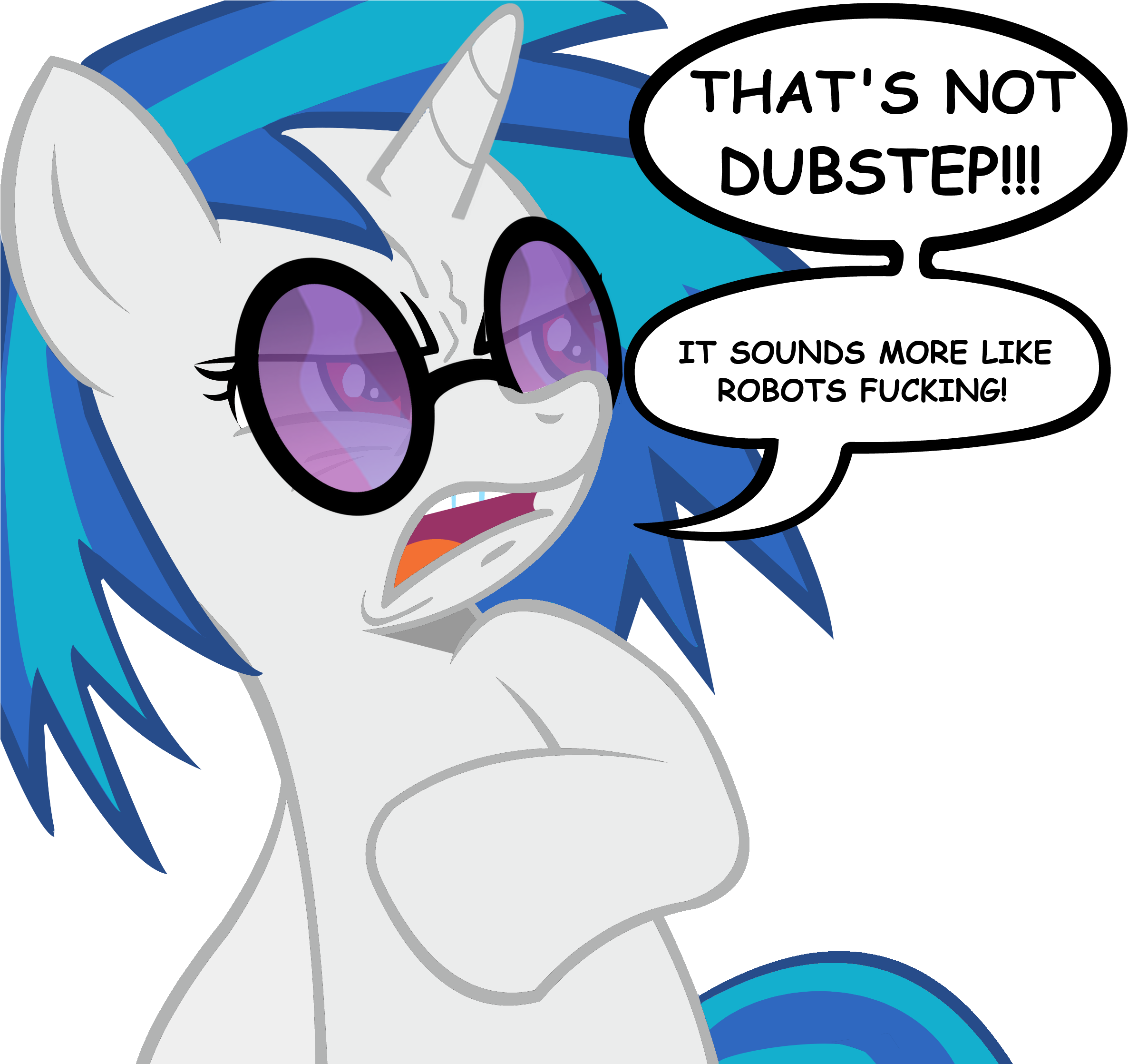 Vinyl Scratch On Skrillex - Vinyl Scratch Dubstep (2500x2235)