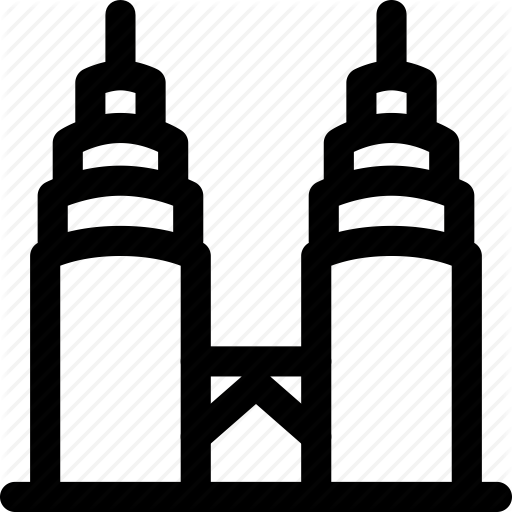 Twin Towers Of New York Clipart Picture - Twin Towers Icon Png (512x512)