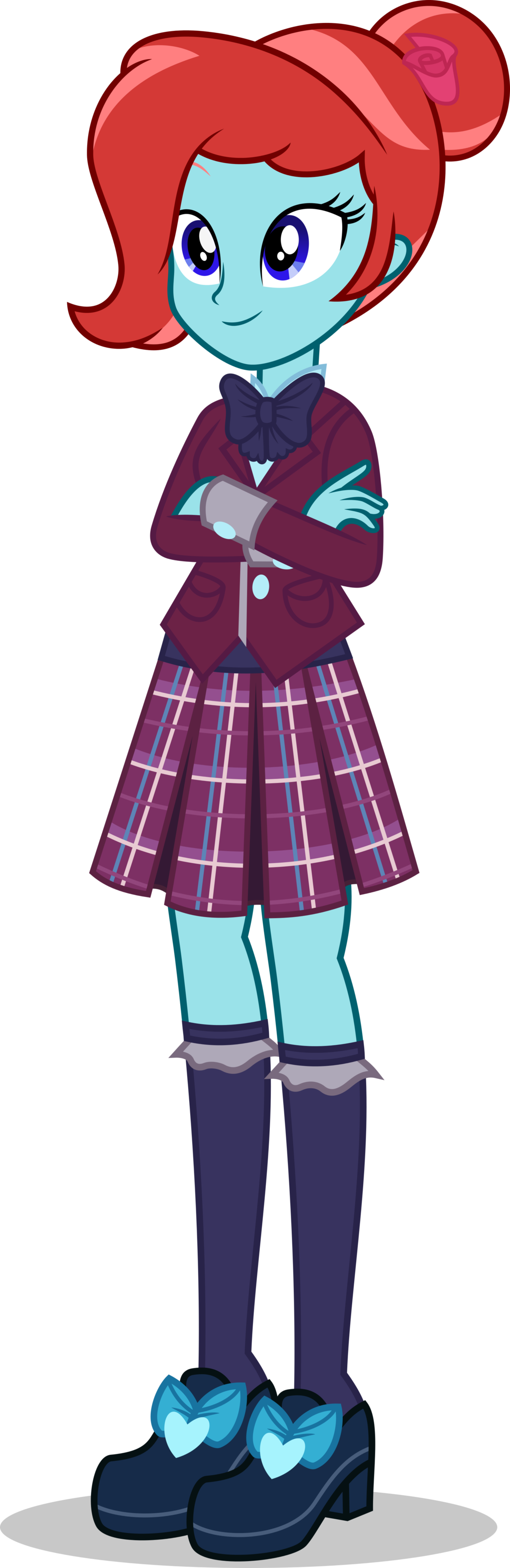 [com]charmie At Crystal Prep By Ambassad0r - Crystal Prep Mlp Vector (1024x3148)