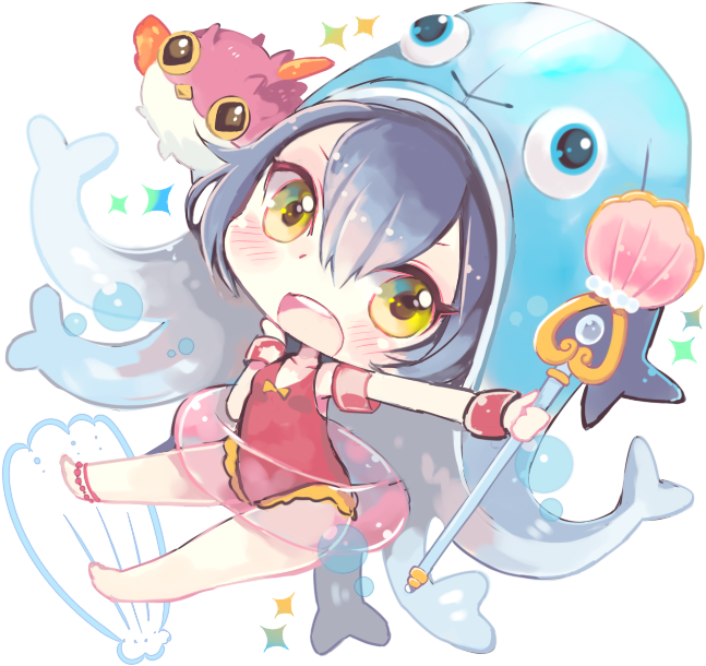 Pin Pool Party Images Clip Art - Pool Party Lulu Fanart (695x695)