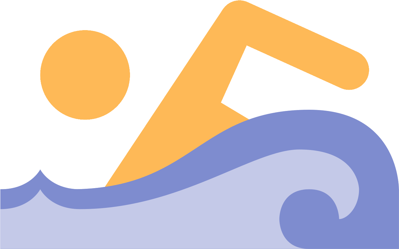 Swimmer Icon - Natação Png (1600x1600)