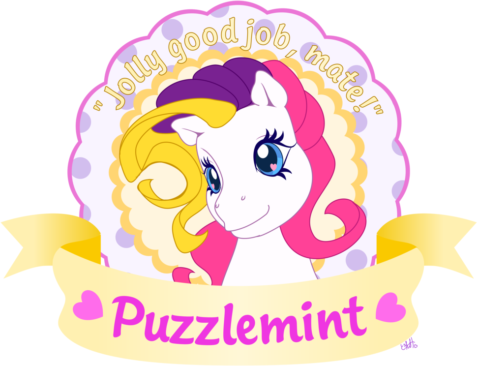 I Love Me Some Puzzlemint Xd Still On A Pony Hype Since - Cartoon (1016x786)
