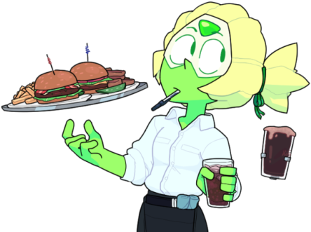 Green Vertebrate Cartoon Fictional Character Fashion - Steven Universe (500x375)