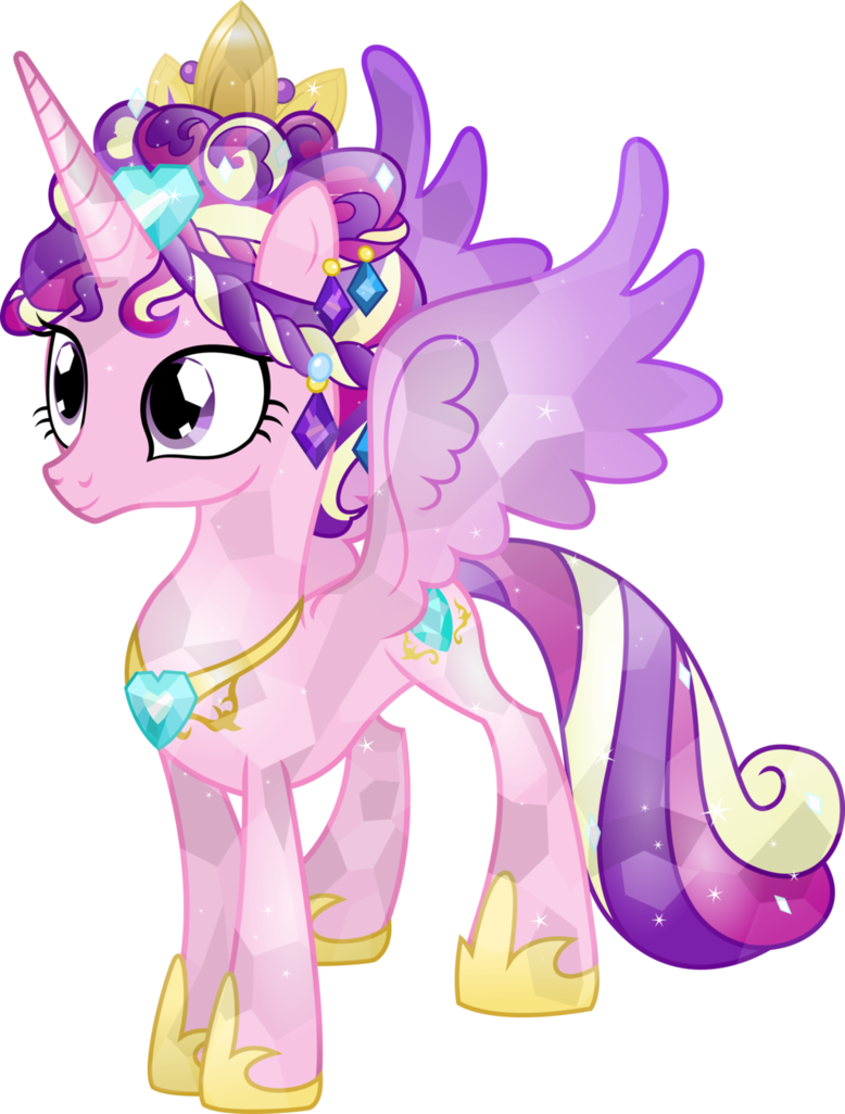 Oddly Enough, The Princess Of Love Doesn't Seem To - My Little Pony Crystal Princess (778x1026)