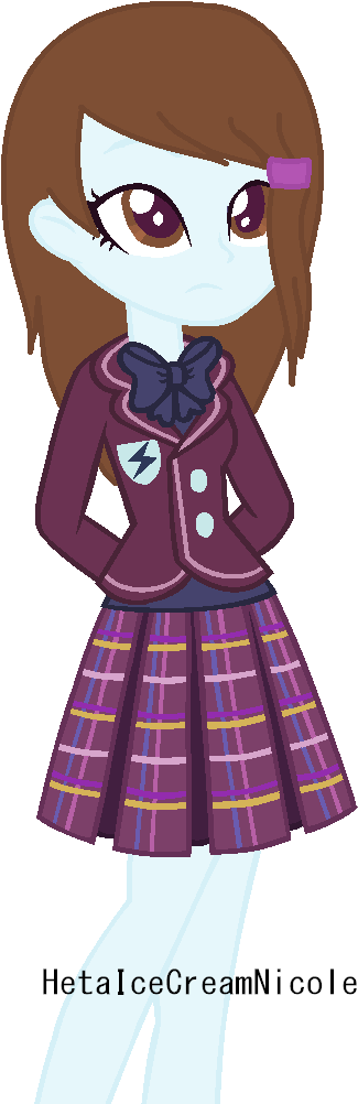 Sunsplash In Crystal Prep Uniform By Hetaicecreamnicole - My Little Pony: Friendship Is Magic (356x1004)