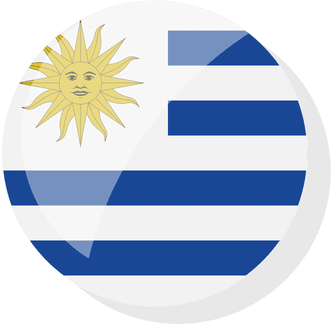 Flag Country Uruguay - Uruguai Png (512x512)