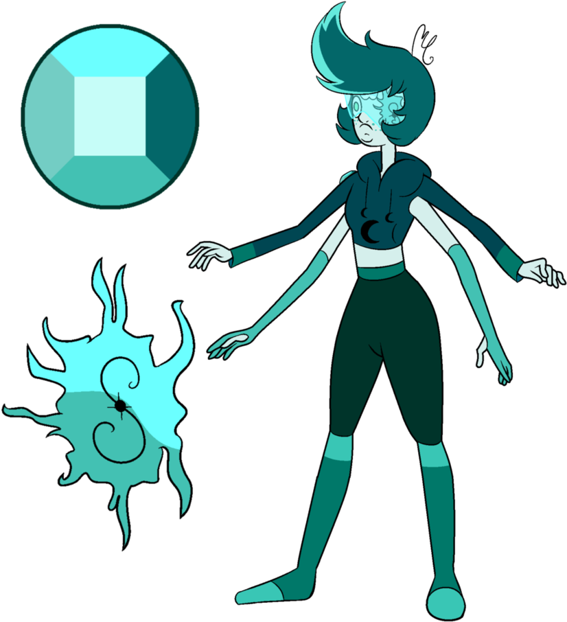 Paraiba Tourmaline By The Pebble Rebels - Cartoon (871x918)