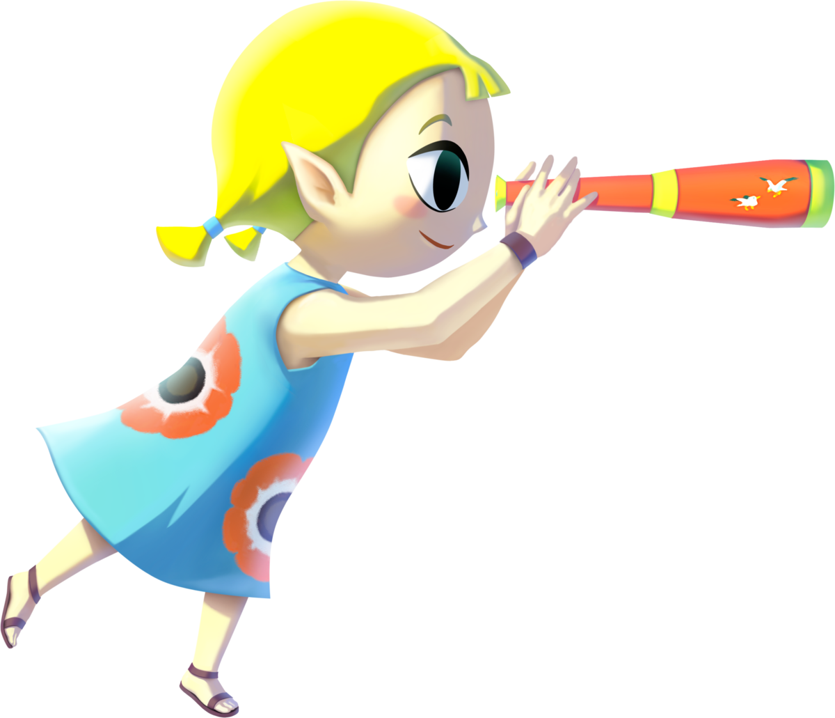 Legend Of Zelda Wind Waker Aryll (1200x1031)
