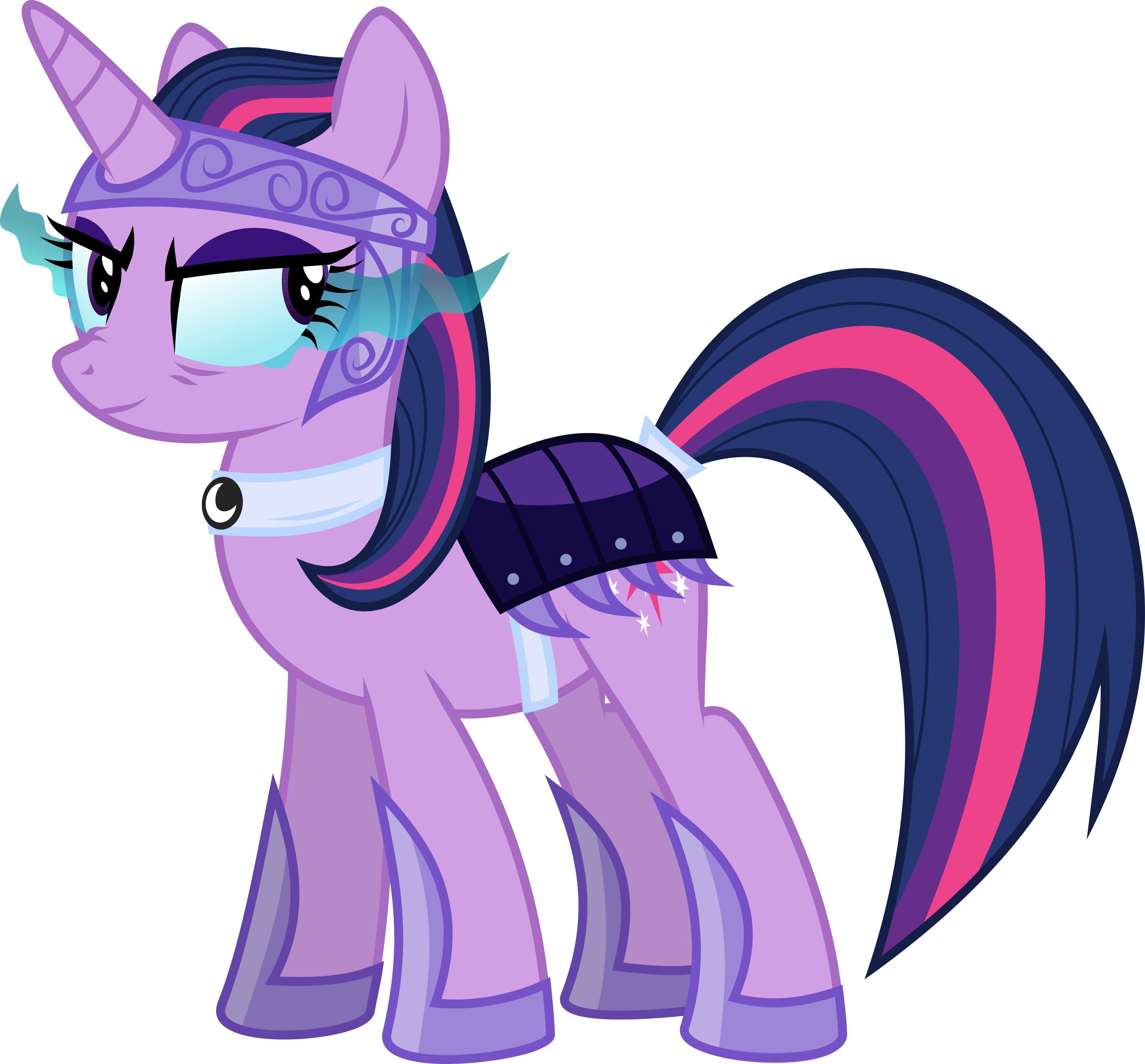 Twilight Sparkle, Fallen Prodigy By Ruinedomega - My Little Pony Twilight Sparkle Side (3228x3000)