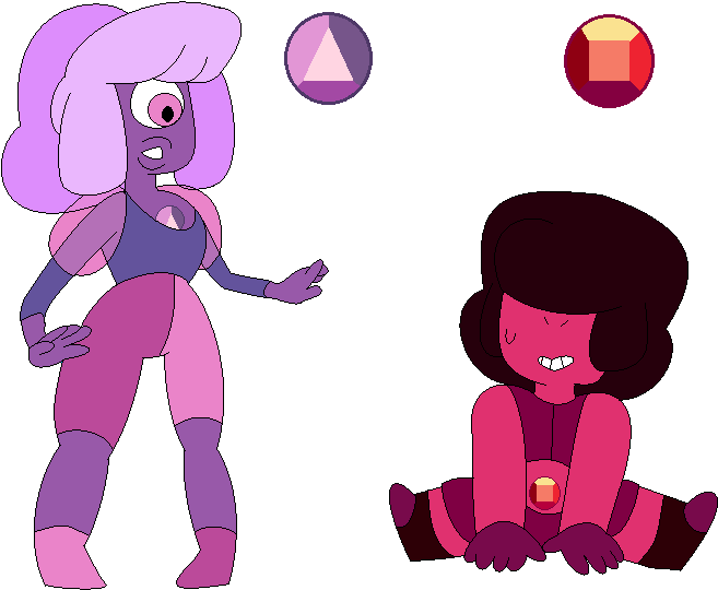 Winza Garnet Components By Pebble-adopts - Garnet Gemsona (680x556)