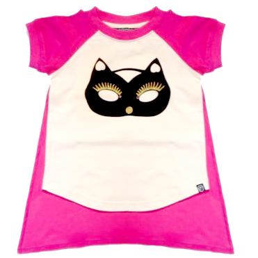 Rock Your Baby Cat Girl Top - Cartoon (520x520)