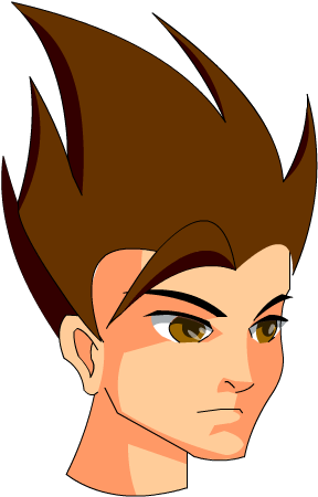 Base Human Male - Cartoon Boy Png Face (295x458)