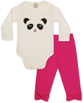 Conjunto Panda Pingo Lelê - Giant Panda (350x412)