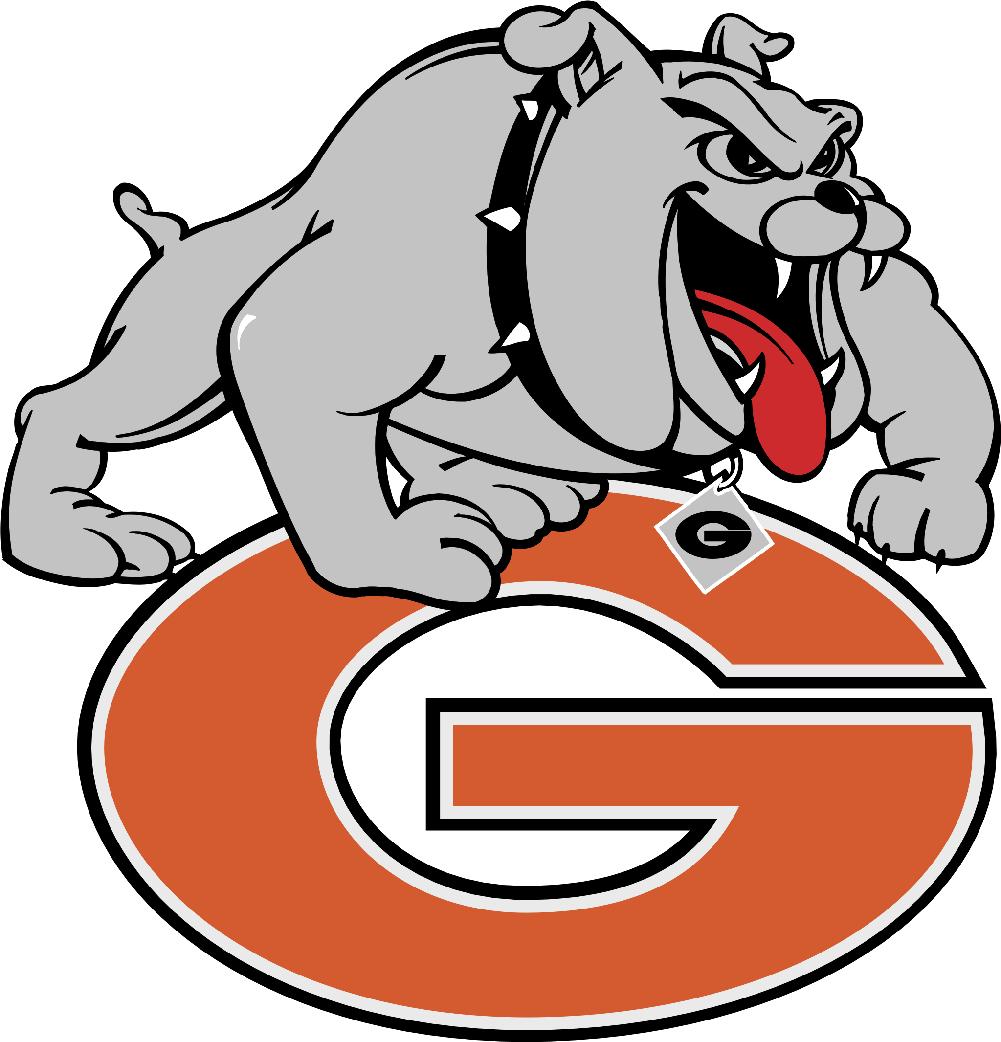 Georgia Bulldogs Logo Png Transparent - Grant Community High School Logo (2400x2400)