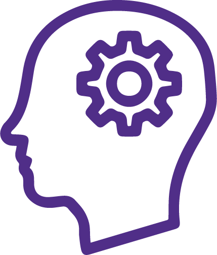 Powell Blinds Experienced With Shading And Blinds - Human Brain Icon (429x503)