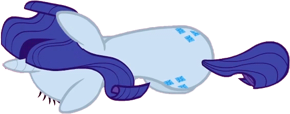 Rarity Applejack Fluttershy Blue Mammal Purple Fish - Rarity Applejack Fluttershy Blue Mammal Purple Fish (584x240)