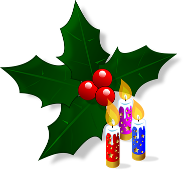 Mail, Christmas, Holly, Xmas, Decoration - Kersthulst (369x340)