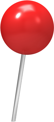 Website Development - Red Push Pin Png (309x577)