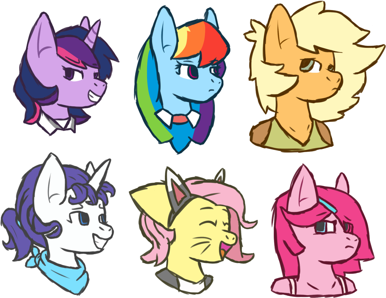 Alternate Universe, Anthro, Applejack, Artist - Cartoon (1280x1000)