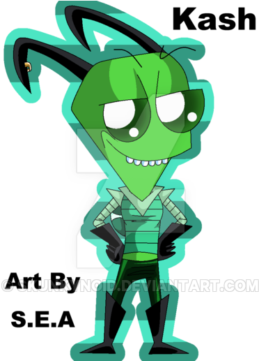 Invader Zim Oc - Invader Zim (400x516)