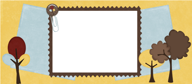 Fall Sky Free Blog Banner - Picture Frame (769x302)