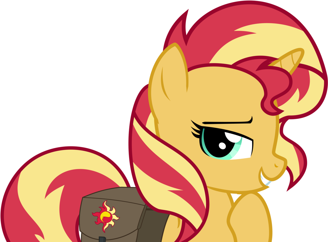 Keronianniroro, Bag, Female, Mare, Pony, Raised Hoof, - Cartoon (1280x936)