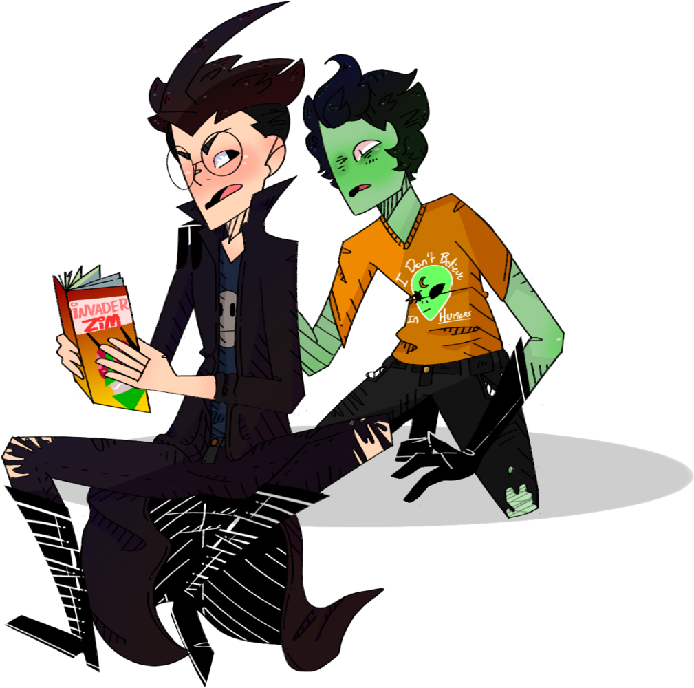 Invader Zim By Javabeast - Cartoon (1024x1042)