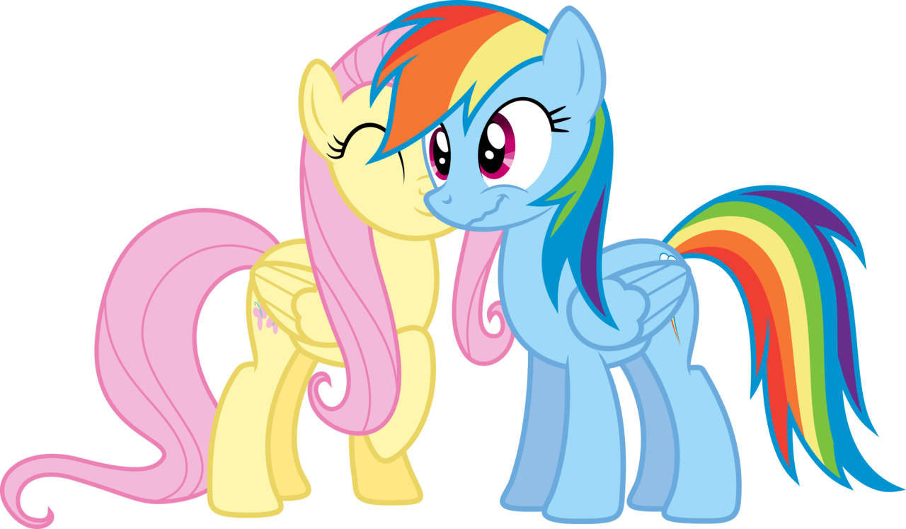 Shutterflyyay, Cute, Daaaaaaaaaaaw, Dashabetes, Flutterdash, - My Little Pony (1280x747)