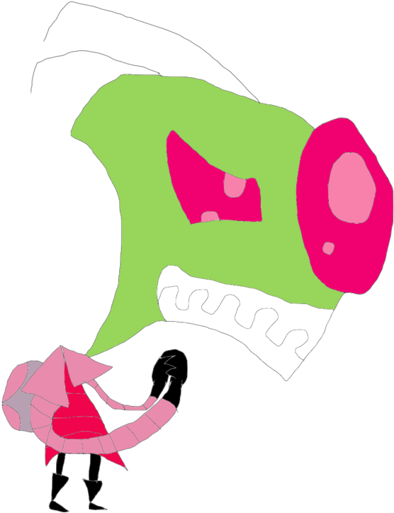 Invader Zim By Theevilmorshu - Digital Art (1024x768)