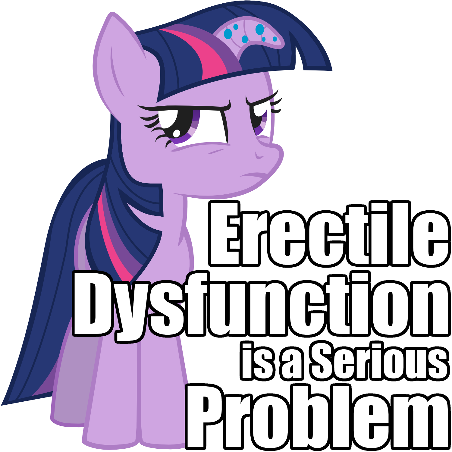 Erectile Dysfunction Problem Pony Twilight Sparkle - Take Care Quotes (1500x1500)