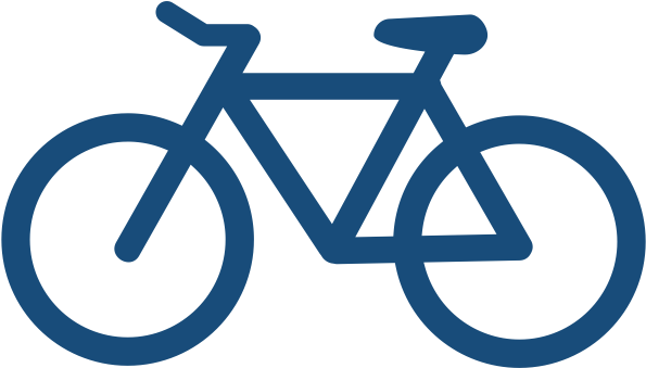 You Can Deliver Ubereats With A Bicycle, Scooter Or - Pictogram Bike (698x609)