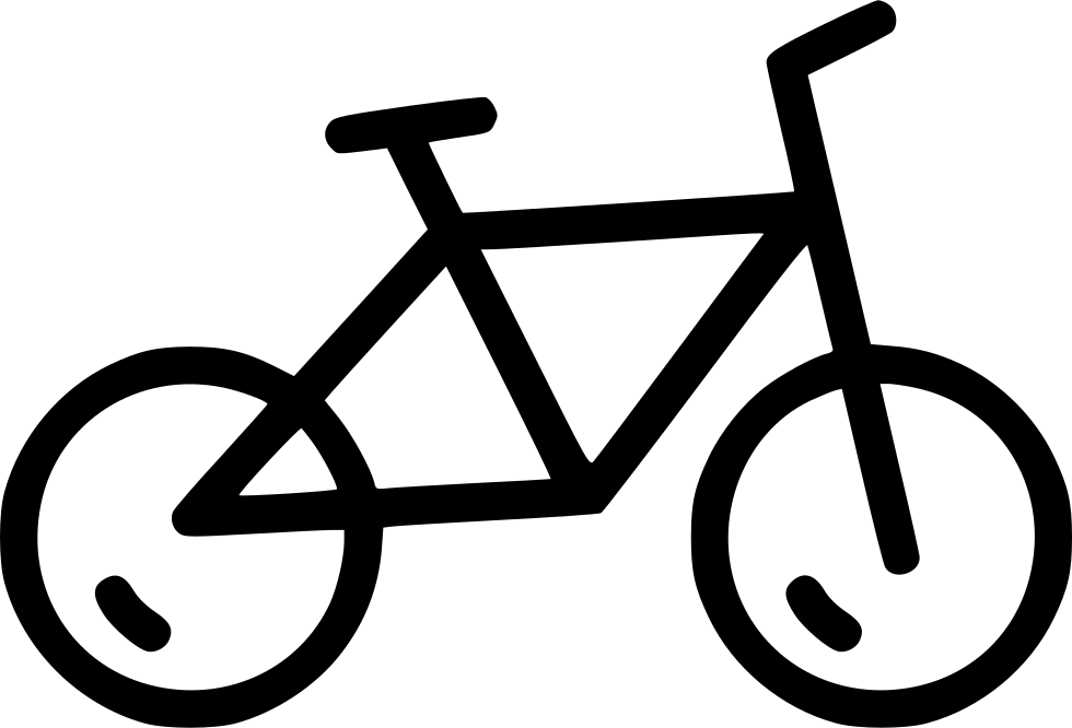 Cycle Bicycle Cycling Bike Comments - Bicycle Icon Vector (980x666)