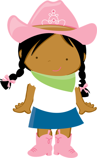 Fazendinha - Menina Fazendinha Rosa Png (370x600)