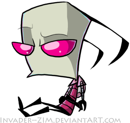 Hmmf By Invader Zim - Invader Zim (487x462)