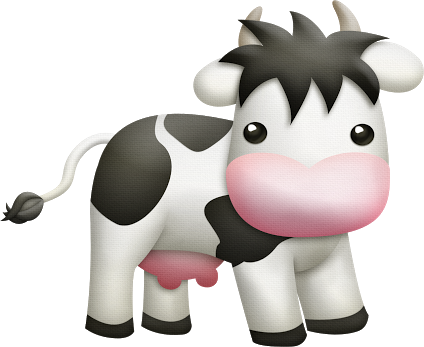 Resultado De Imagem Para Fazendinha Png - Cow Cute Png (424x347)