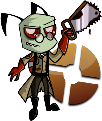 God Dang It These Kids And Their Invader Zim And Hot - Hot Topic (500x551)